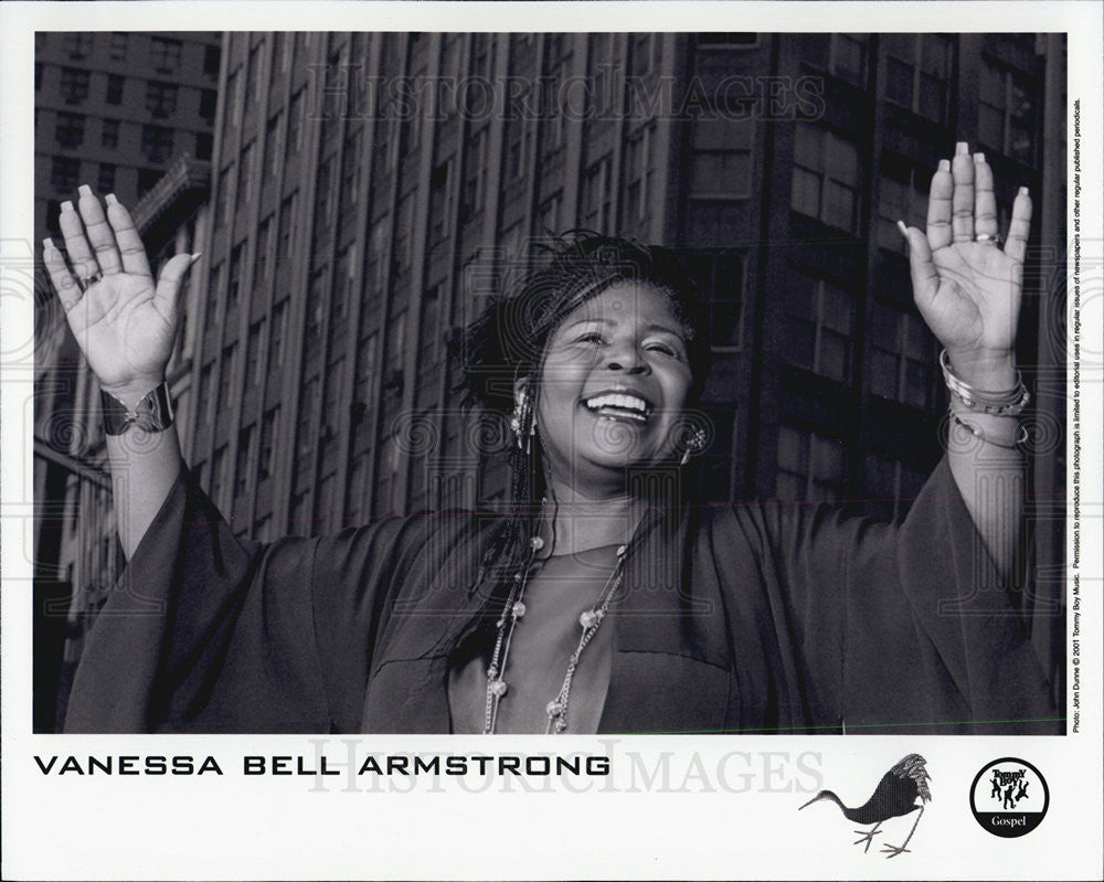 2002 Press Photo Singer, Vanessa Bell Armstrong - Historic Images