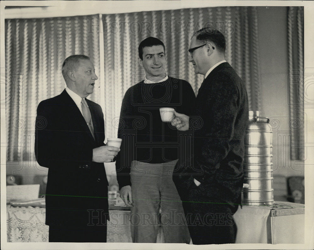 1959 Press Photo J. Russell Heitman, Arnold Grossman, and Mort Stern - Historic Images