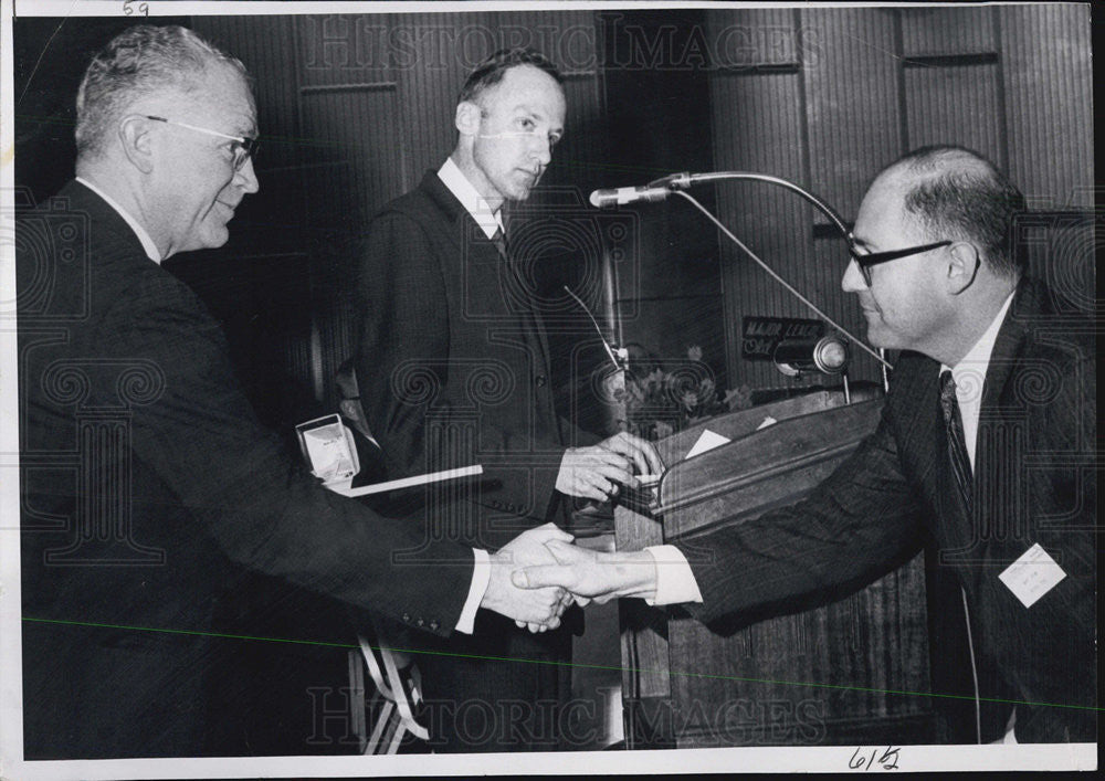 1962 Press Photo Mort Stern/Editor/Denver Post/Jack Y. Barnes/Jack Holden - Historic Images