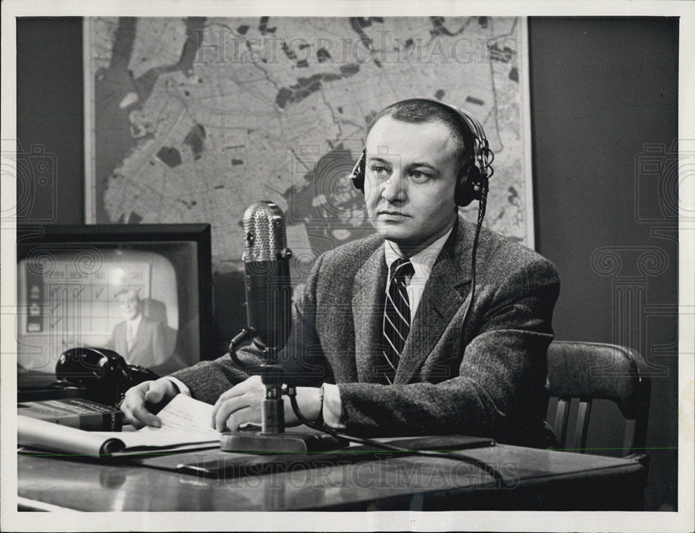 1958 Press Photo Jim McKay - Historic Images