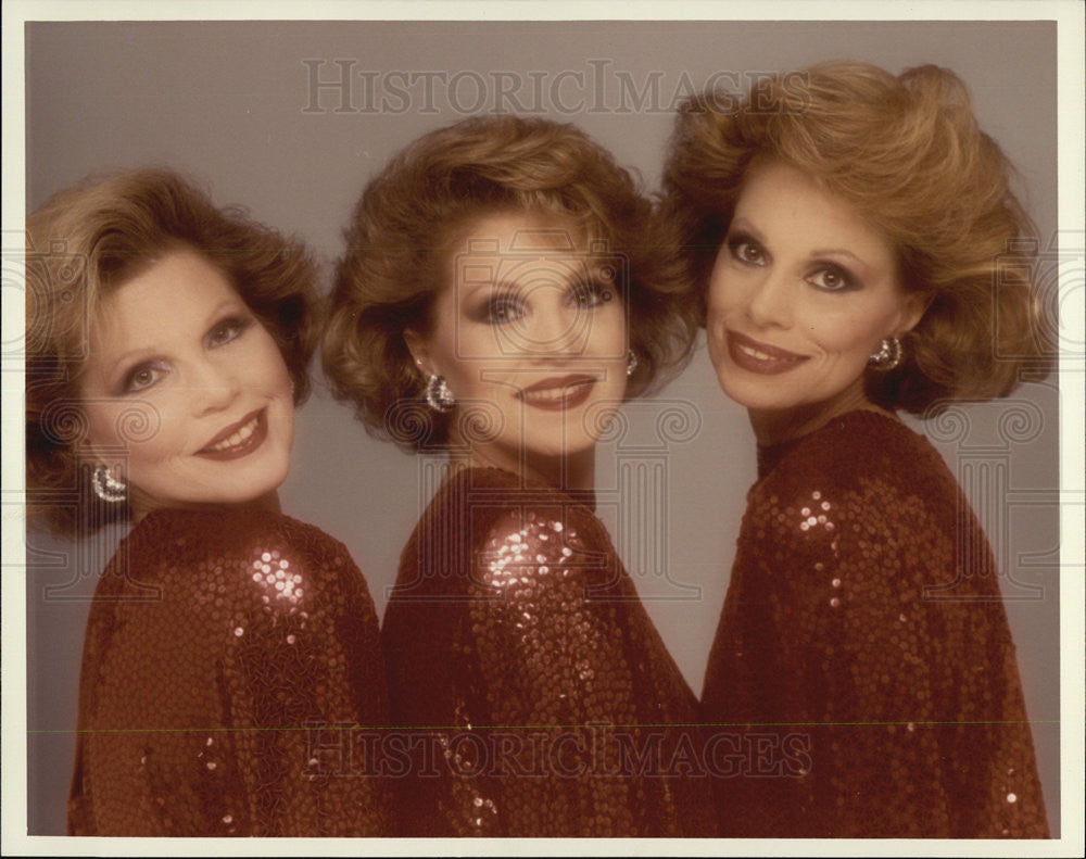 1985 Press Photo The McGuire Sisters - Historic Images