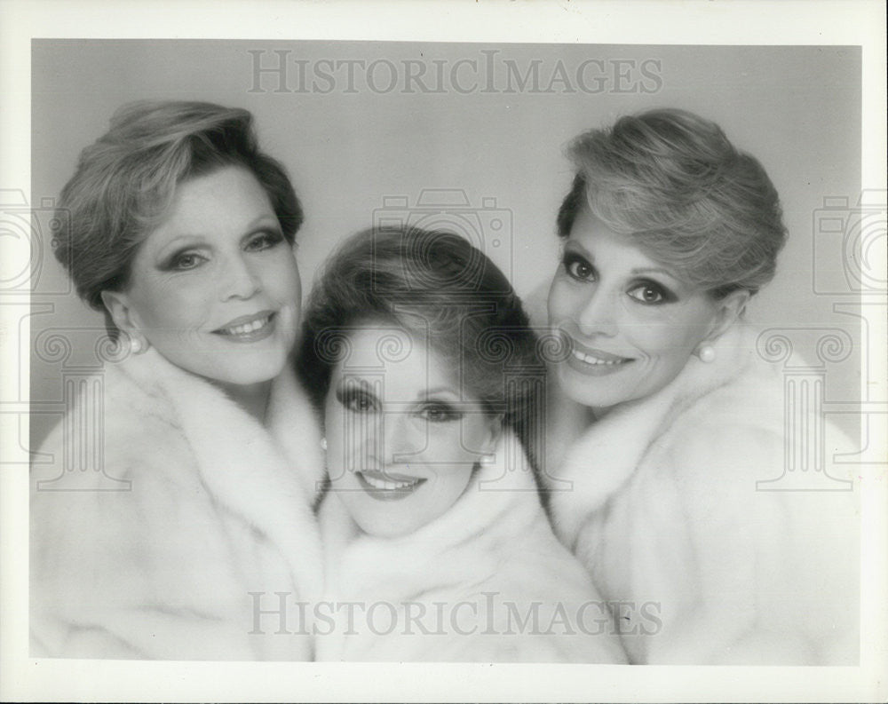 1985 Press Photo The McGuire Sisters - Historic Images