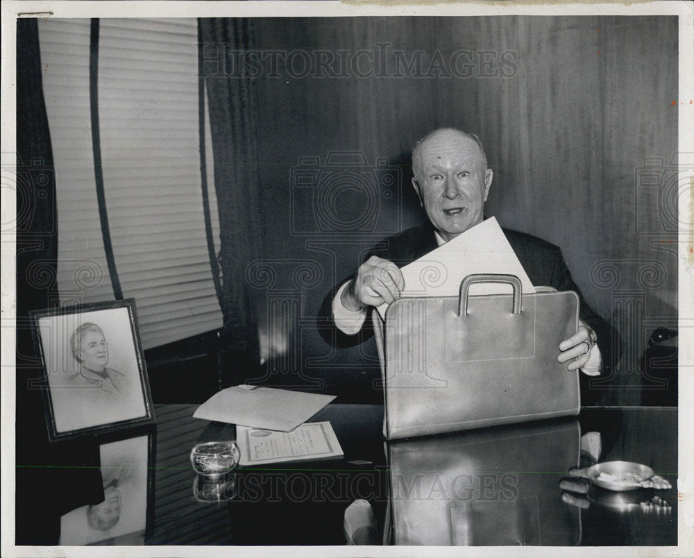 1958 Press Photo John F. McGuane/Assessor - Historic Images