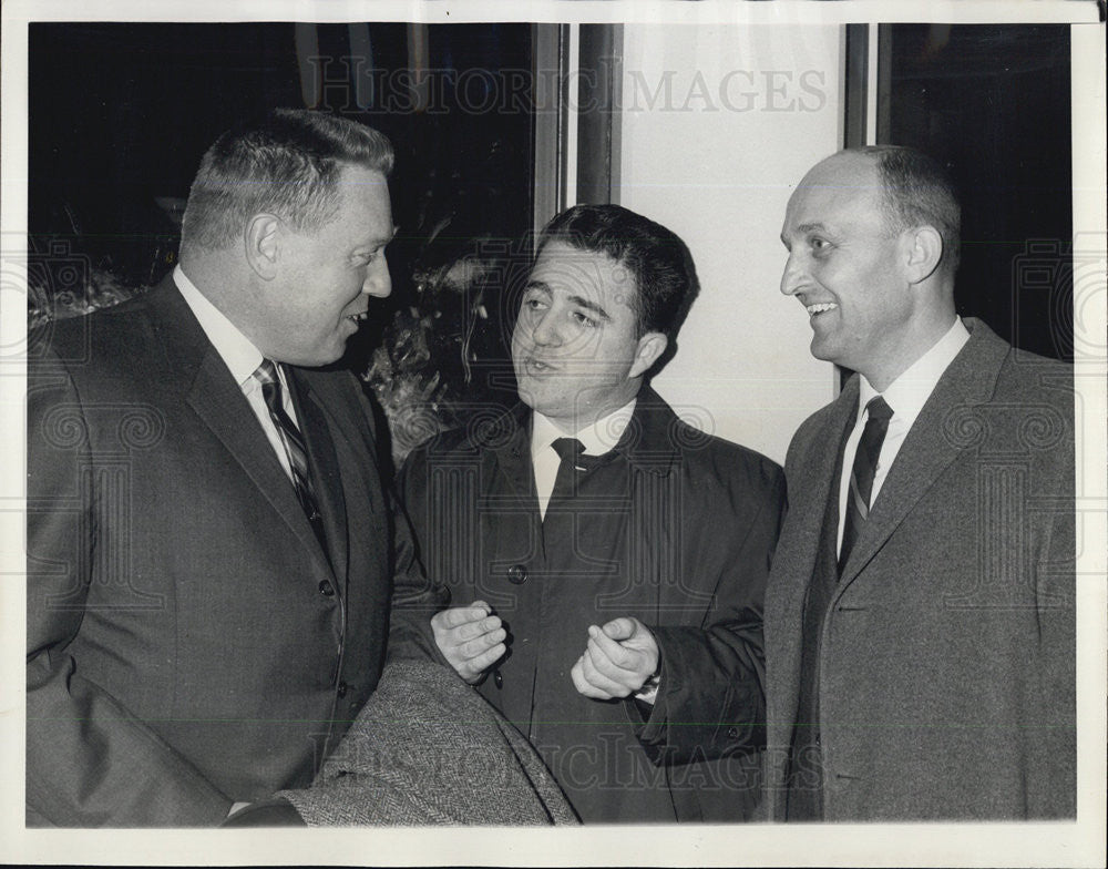 1967 Press Photo Representatives of IL. In Washington Heimke, Theriault, &amp; McCoy - Historic Images