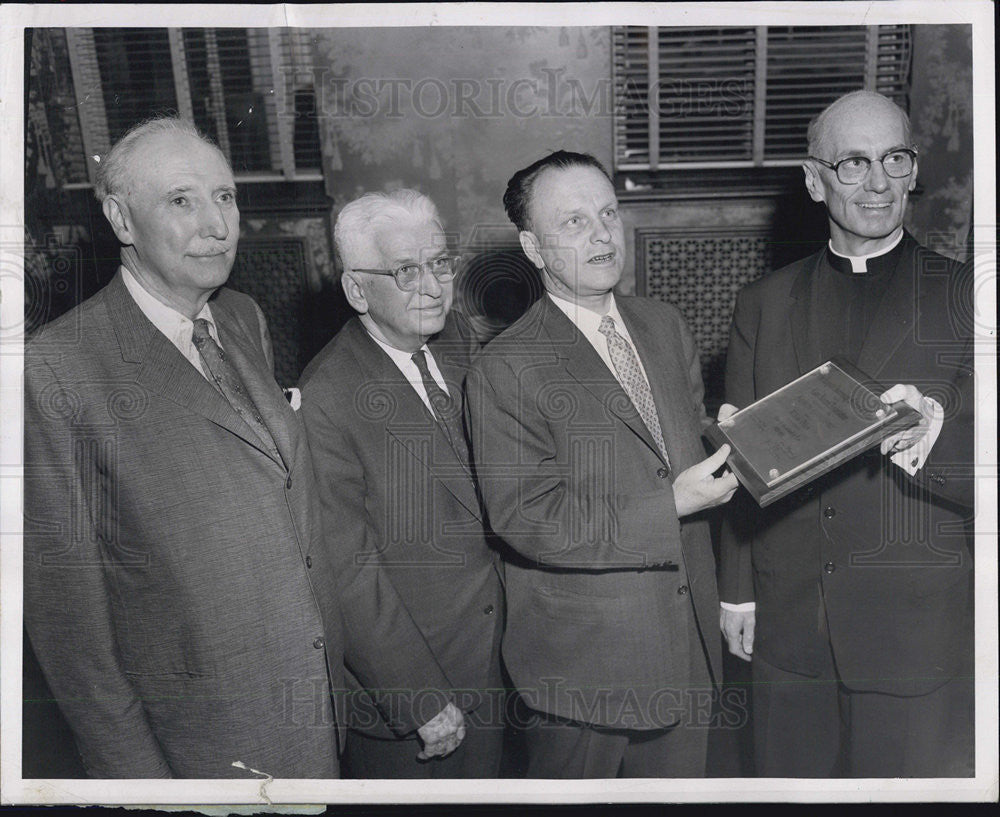 1958 Press Photo John V McCormick Judge Of IL Appellate Court/Francis Rooney - Historic Images