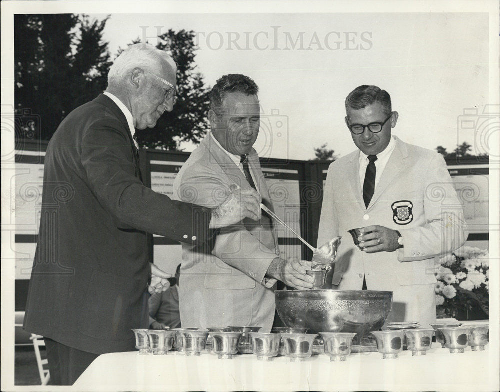 1966 Press Photo Bob McCall Tom Matey Adelor Bud Petit Governor&#39;s Cup Golf - Historic Images