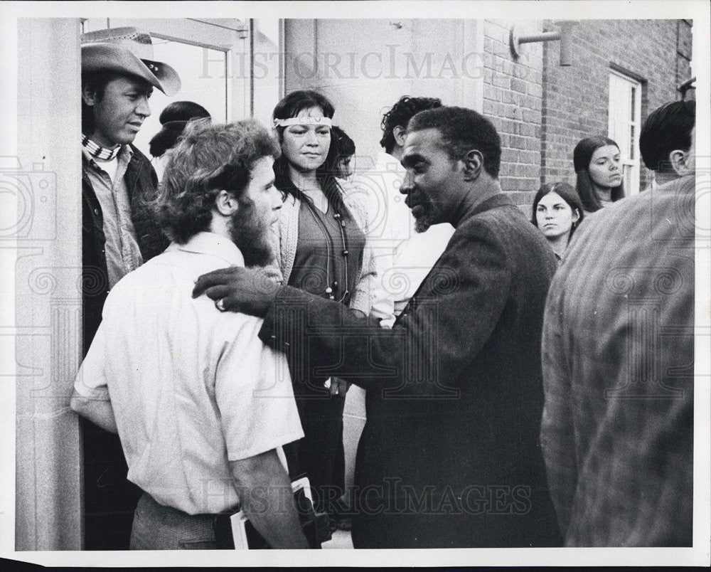 1971 Press Photo Ronald McCantz representative labor division operation - Historic Images