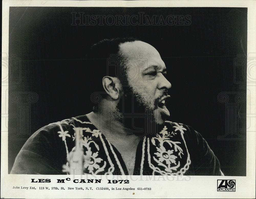 1974 Press Photo Les McCann jazz musician - Historic Images