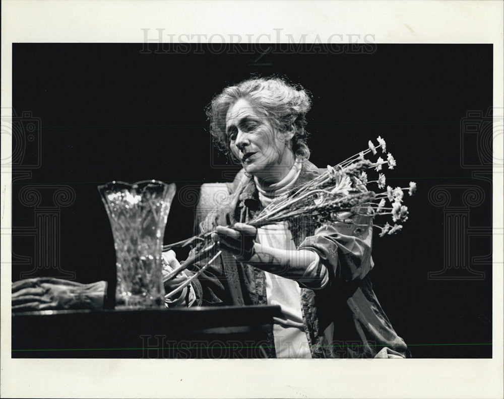 1992 Press Photo Linda Stephens, Stage Singer . - Historic Images