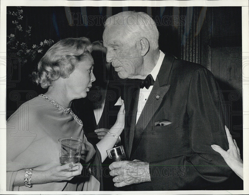 1967 Press Photo Mrs. Boswell Monroe Merrill Meigs Dinner dance - Historic Images