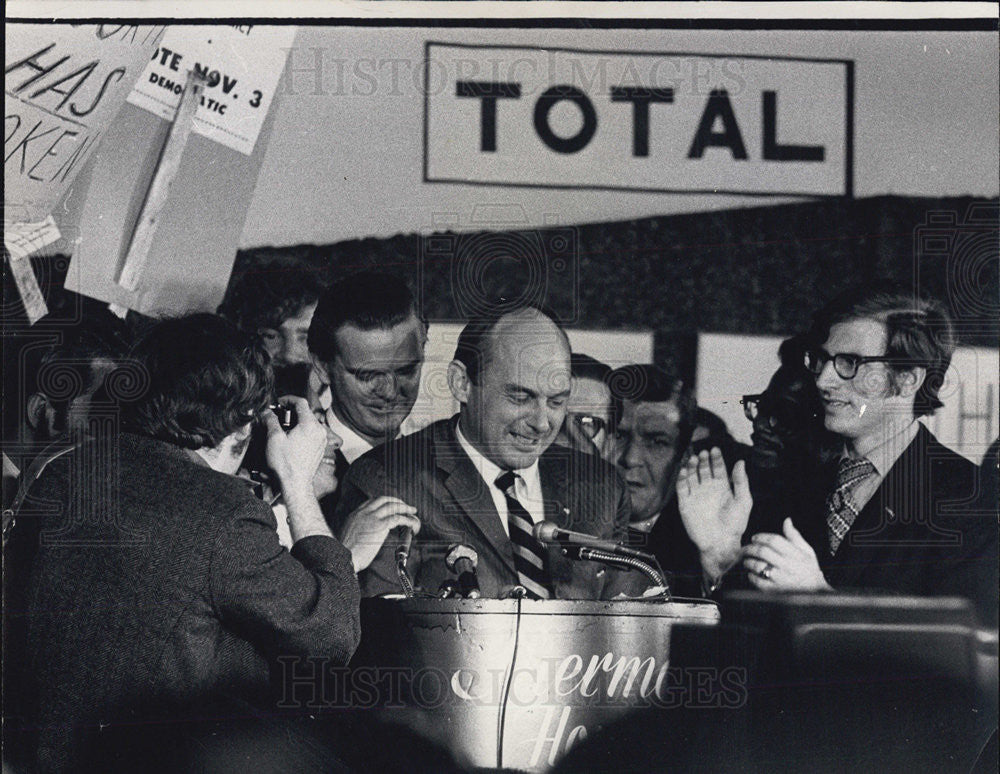 1970 Press Photo Adlai Stevenson III,an American politician. - Historic Images