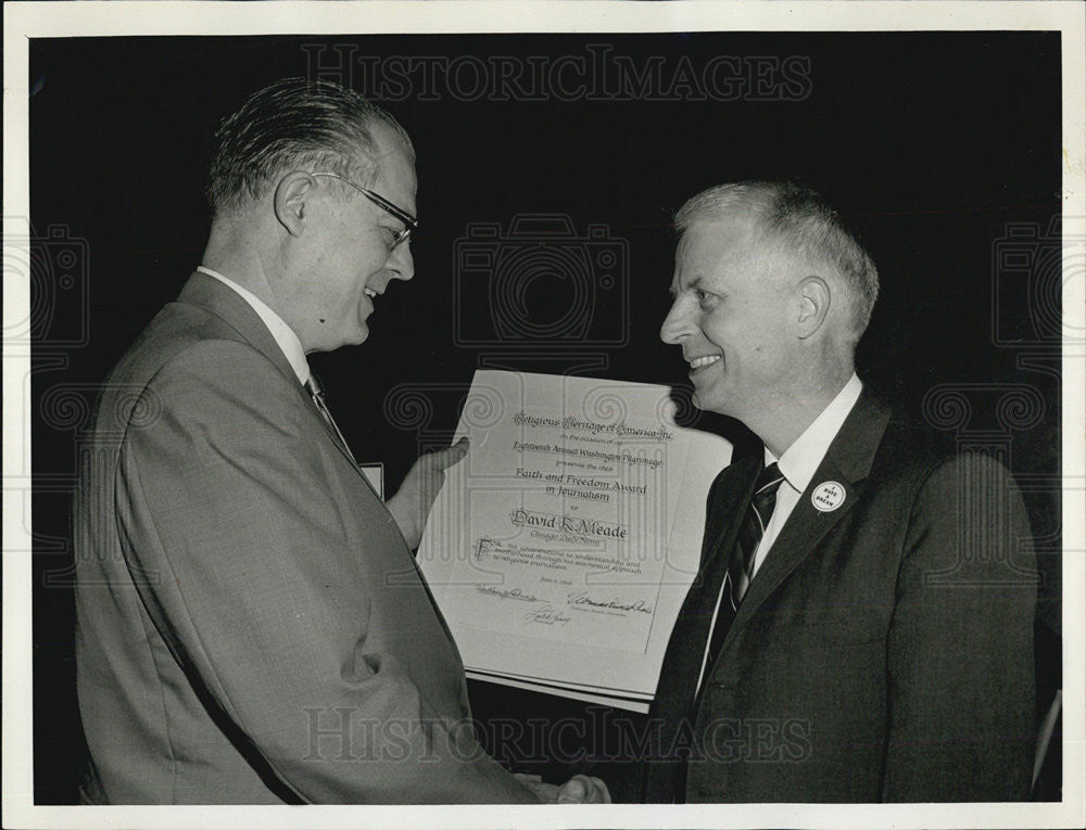 1969 Press Photo David R Meade - Historic Images