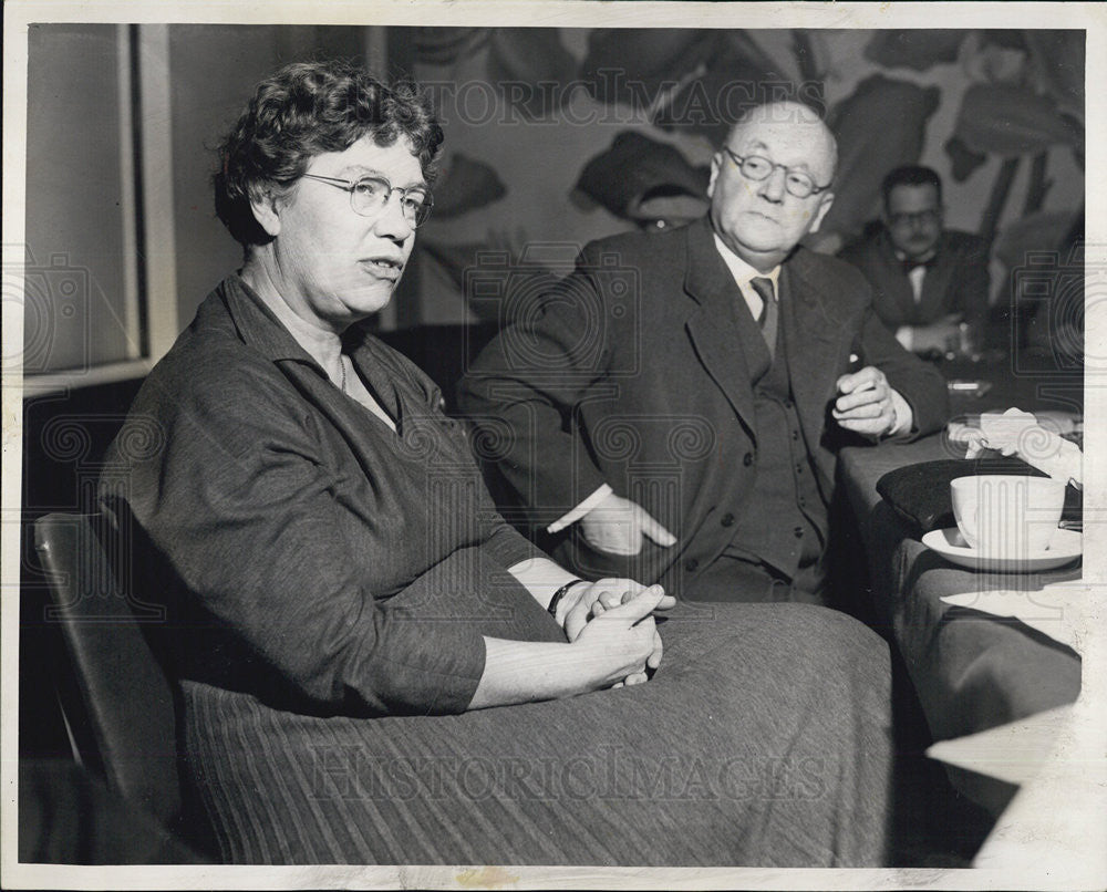 1957 Press Photo Margaret Mead Curator of American Museum of Natural History - Historic Images