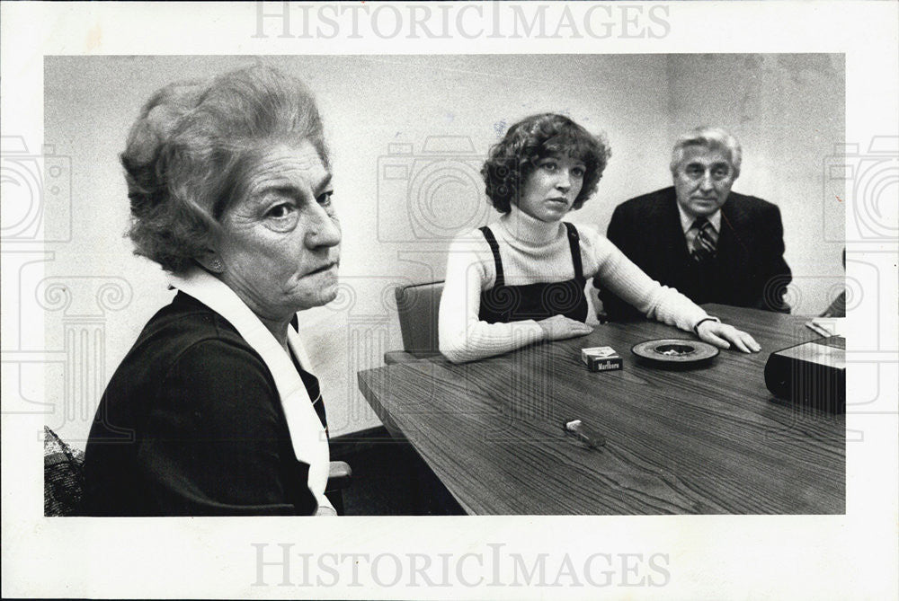 1978 Press Photo Mrs. Rose Dougherty, Mrs Brendette McMullen - Historic Images