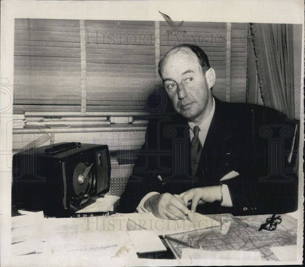 1952 Press Photo Governor Adlai Stevenson/US Presidential Campaign - Historic Images