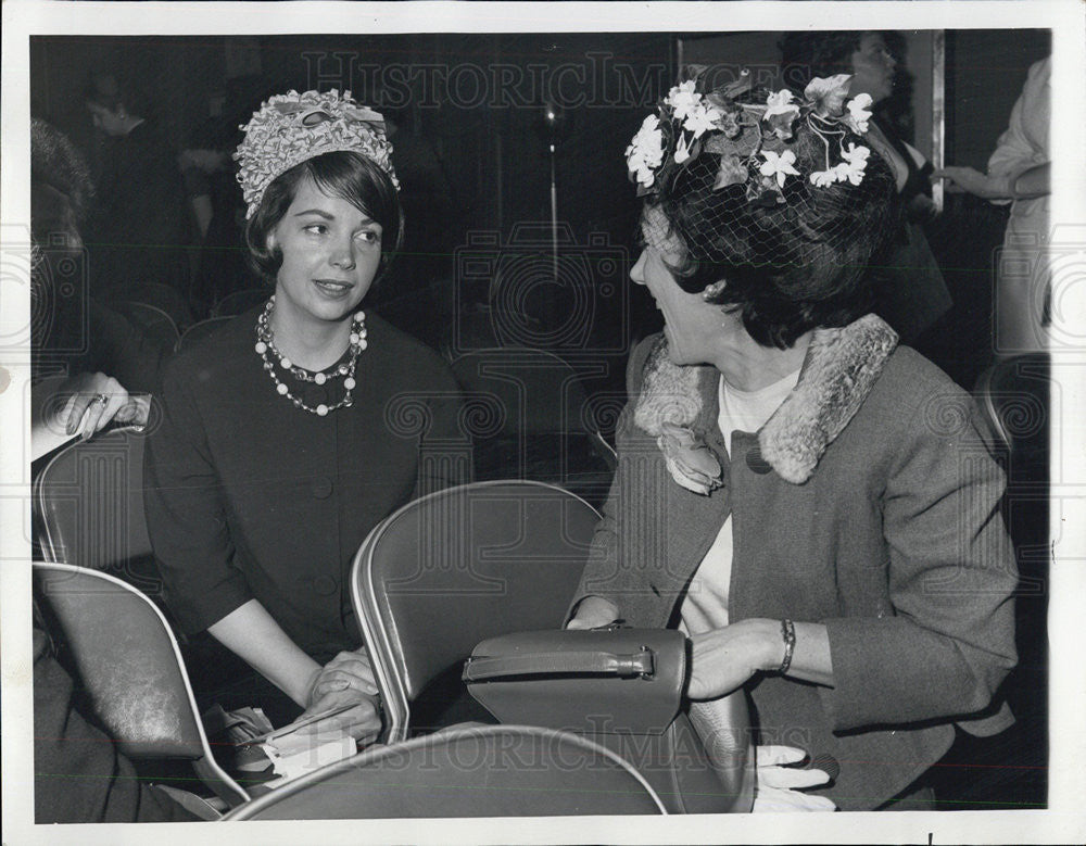 1961 Press Photo Mrs. Lee McManus &amp; Mrs. J.M. Kimmel - Historic Images