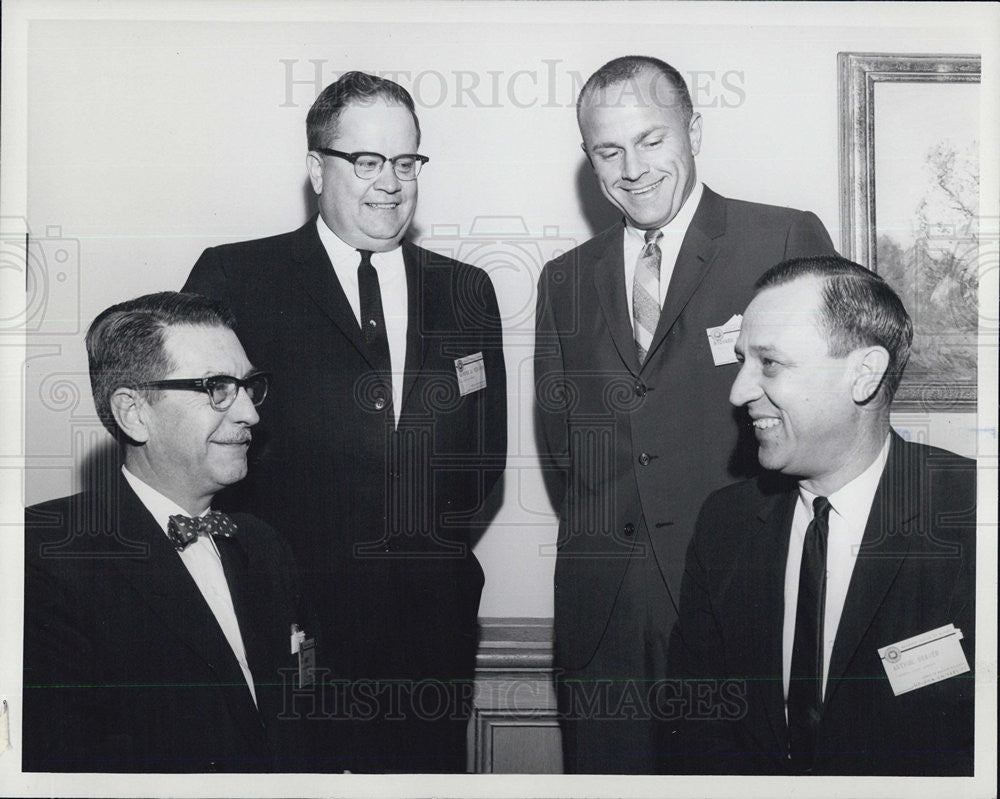 1963 Press Photo Indiana University Executive Officers - Historic Images