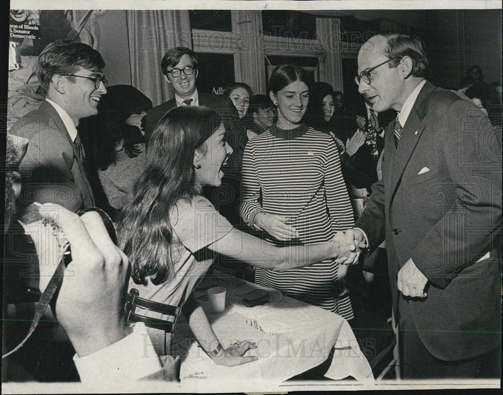 1970 Press Photo State Treasurer Adlai Stevenson IIi Germania Club dinner - Historic Images