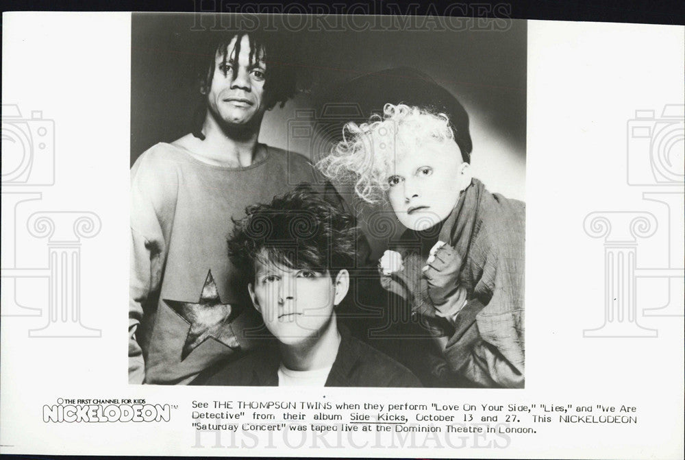Press Photo The Thompson Twins - Historic Images