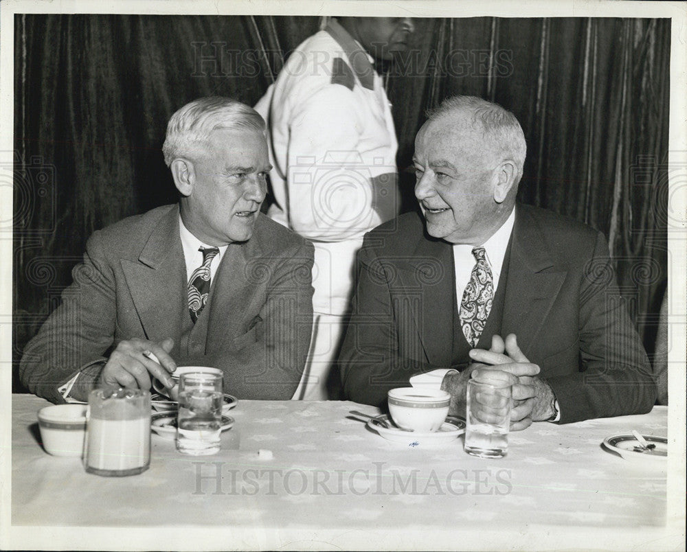 1952 Press Photo Mellinger and Thomason Advertising Luncheon - Historic Images