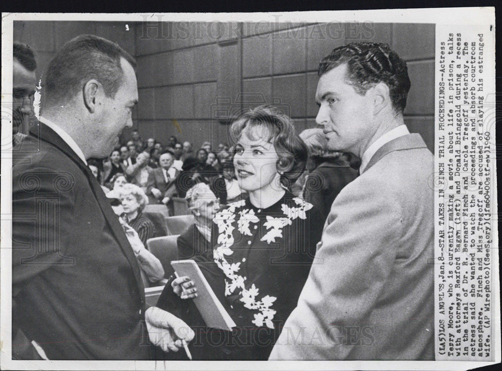 1960 Press Photo Terry Moore American film and television actress. - Historic Images