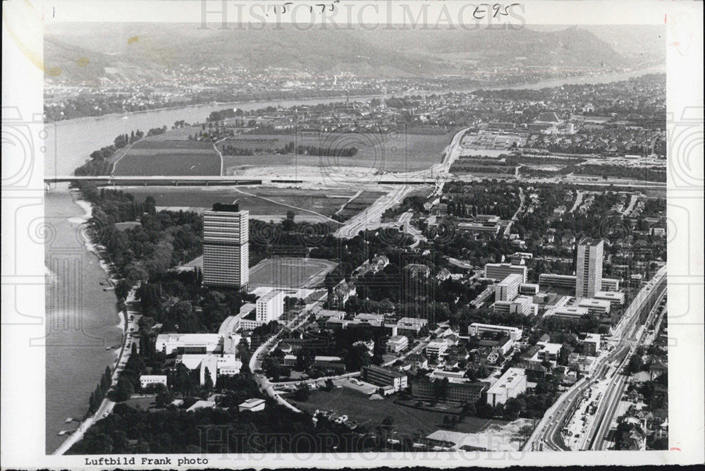 1973 Press Photo West Germany Capital Bonn - Historic Images