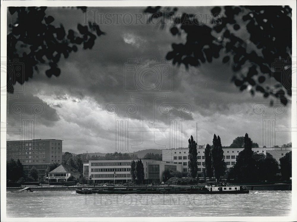 1964 Press Photo City of Bundeshaus, Bonn, Germany - Historic Images
