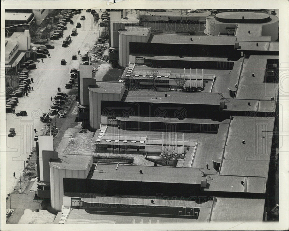 1933 Press Photo General Exhibits building aerial photo - Historic Images