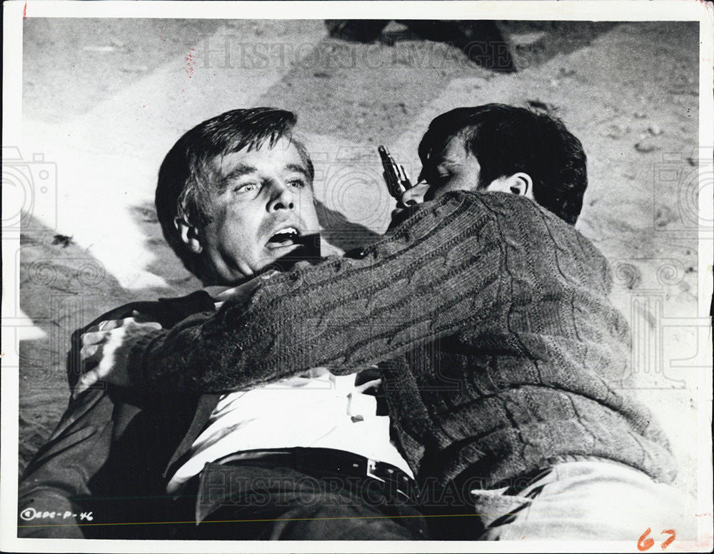 Press Photo Actor George Peppard - Historic Images