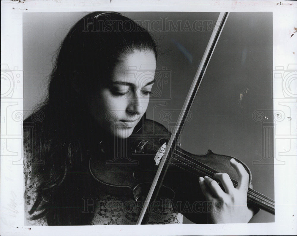 1979 Press Photo Miriam Fried Violinist. - Historic Images