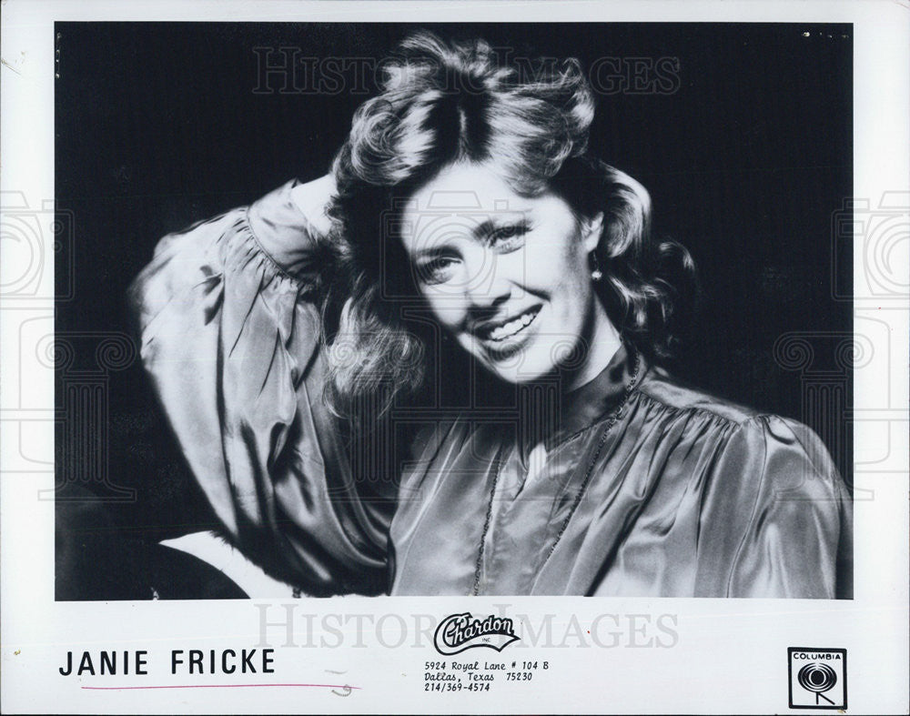 1979 Press Photo Singer Janie Fricke - Historic Images