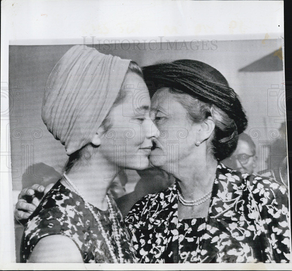 1959 Press Photo Paola Ruffe di Calabria &amp; Luisa Ruffo di Calabria Gazelli - Historic Images