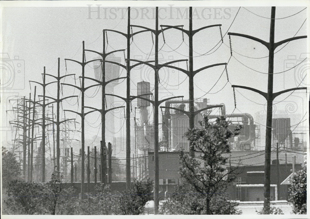 Press Photo Niagra falls - Historic Images