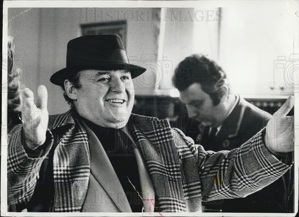 1973 Press Photo Rod Steiger as Mobster Gene Giannini - Historic Images