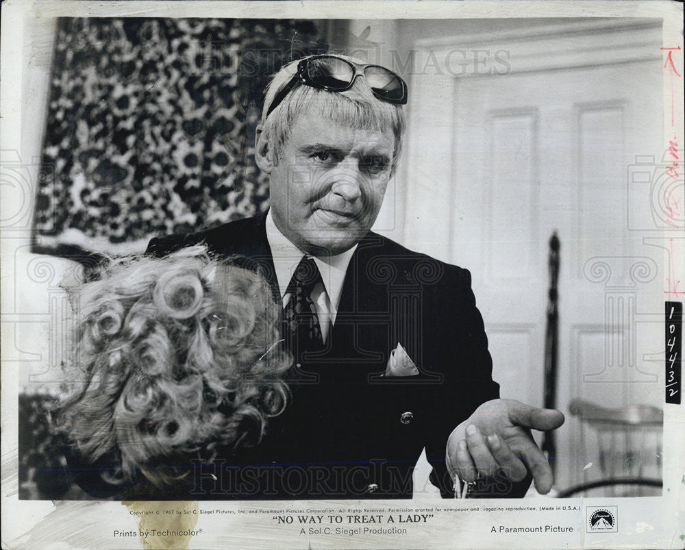 1968 Press Photo Rod Steiger in &quot;No Way to Treat a Lady&quot; - Historic Images