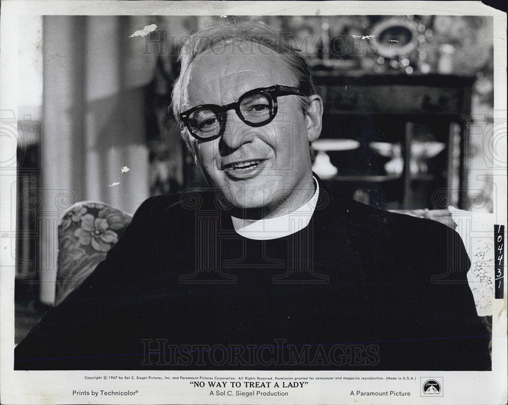 1968 Press Photo Movie photo for &quot;No Way to Treat a Lady&quot; - Historic Images