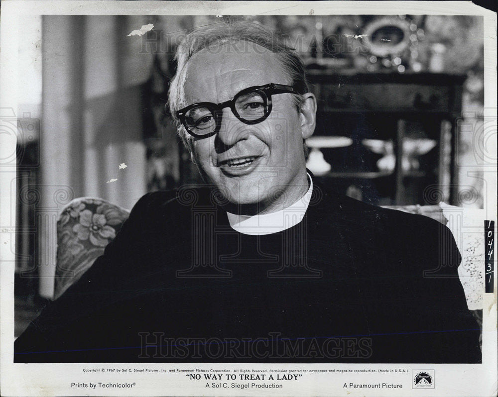 1968 Press Photo Movie photo for "No Way to Treat a Lady" - Historic Images