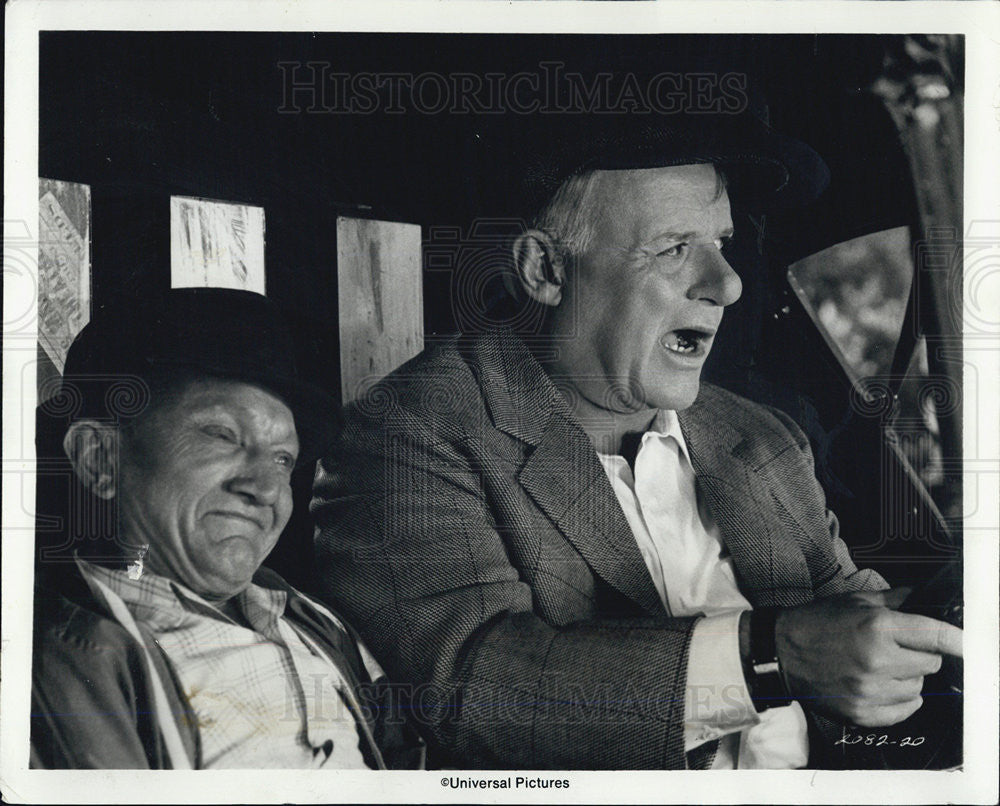 1976 Press Photo Rod Steiger and Billy Barry in &quot;W.C. Fields and Me&quot; - Historic Images