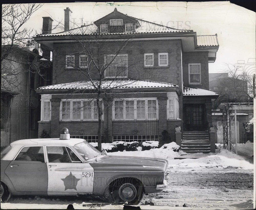 1963 Press Photo Home of Ald. Thomas Keane - Historic Images