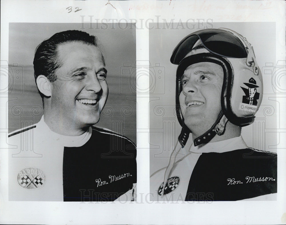 1964 Press Photo Ron Musson Hydro Plane Driver - Historic Images