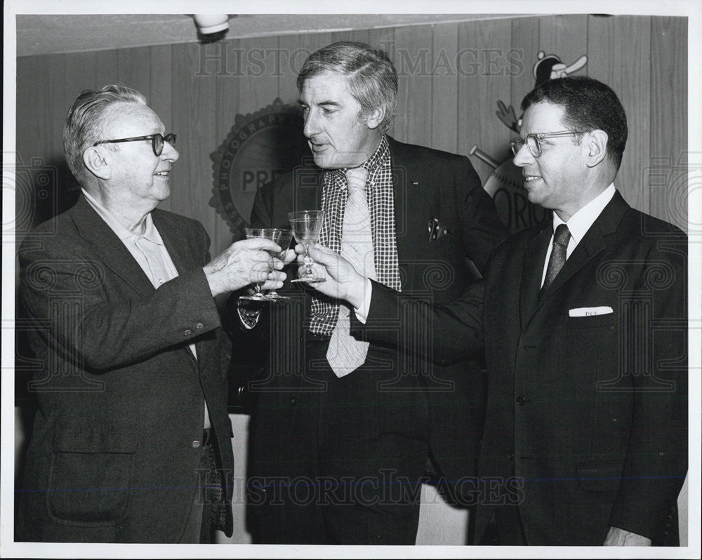 1970 Press Photo John Drebinger retired sports writer, New York Times. - Historic Images