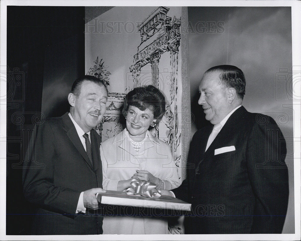 1963 Press Photo Jack Bailey and Jeanne Cagney - Historic Images