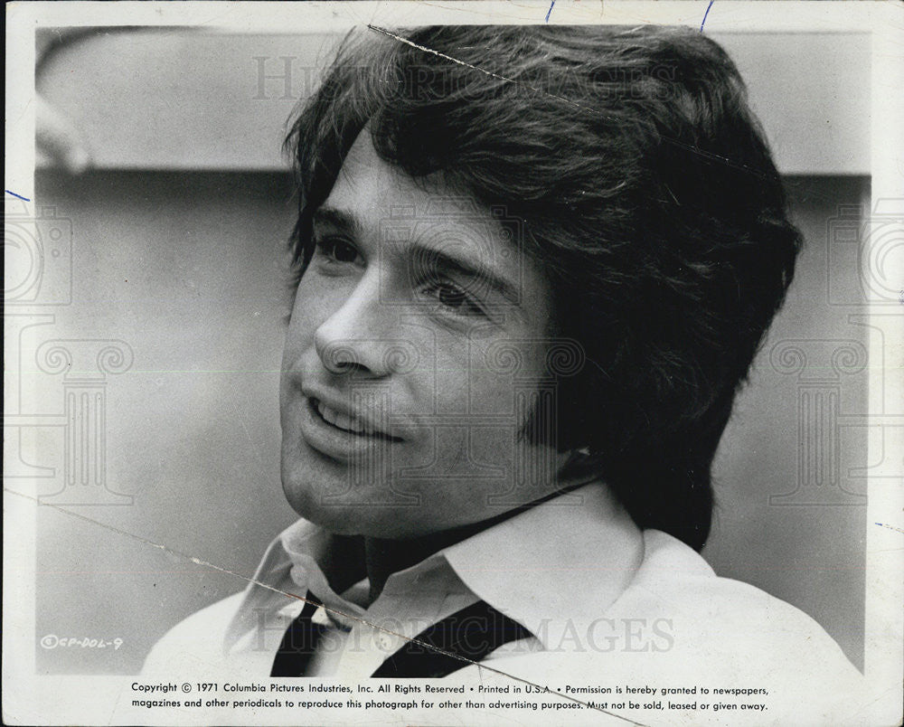 1972 Press Photo Warren Beatty Actor - Historic Images