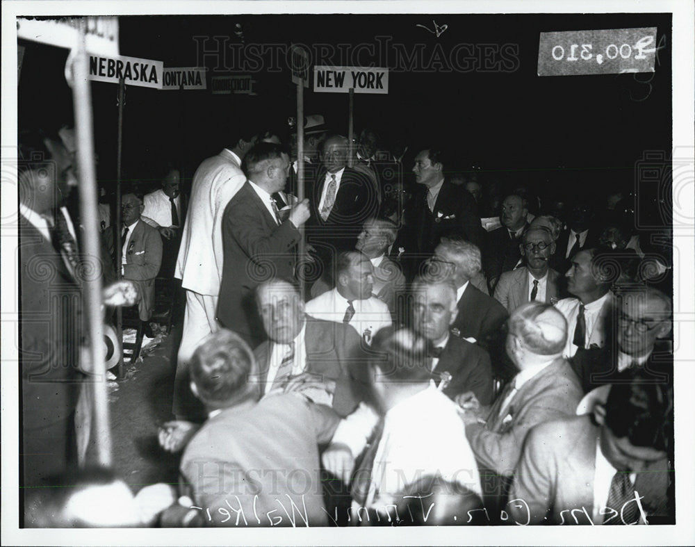 1932 Press Photo Congressman Jimmy Walker at Democratic National Convention - Historic Images