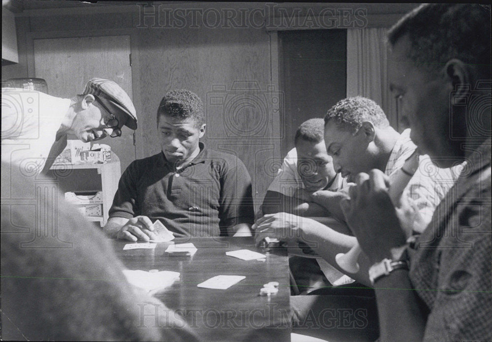 Press Photo Floyd Patterson American professional boxer - Historic Images