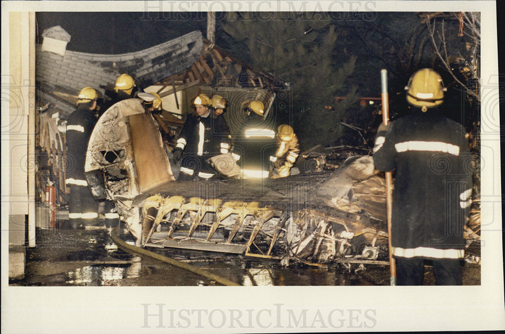 1988 Press Photo twin-beach plane crash - Historic Images