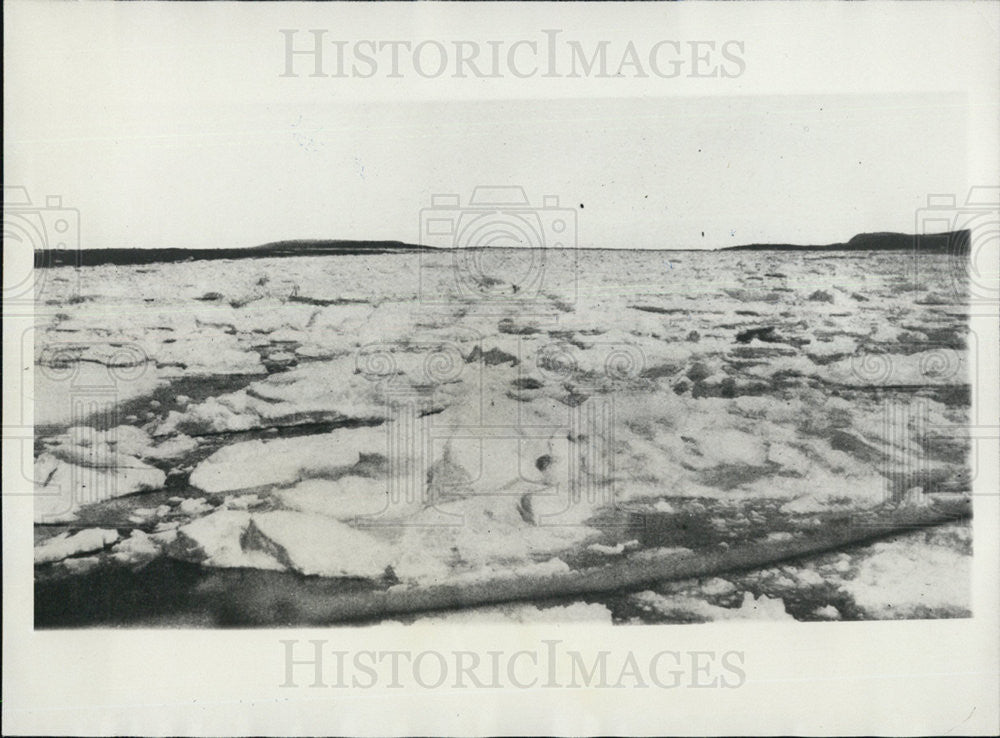 1928 Press Photo Ice off the Labrador coast - Historic Images