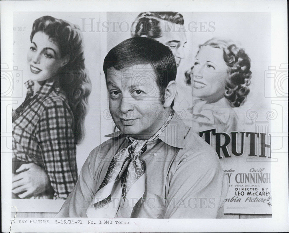 Press Photo Mel Torme - Historic Images