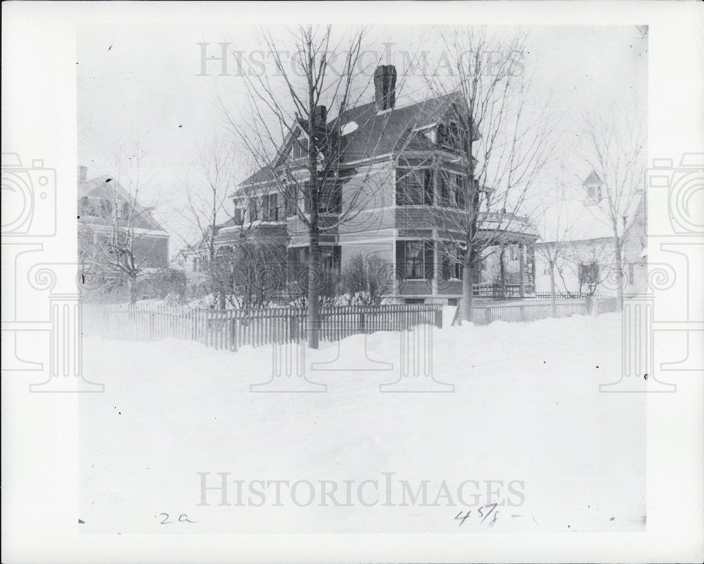 Press Photo House that Bette Davis was born in. - Historic Images