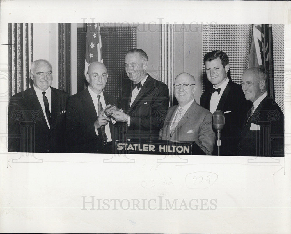Press Photo Lyndon B. Johnson - Historic Images